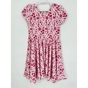 Dotdotsmile Girls Dress Size 3/4 White with Pink Spots New With Tags